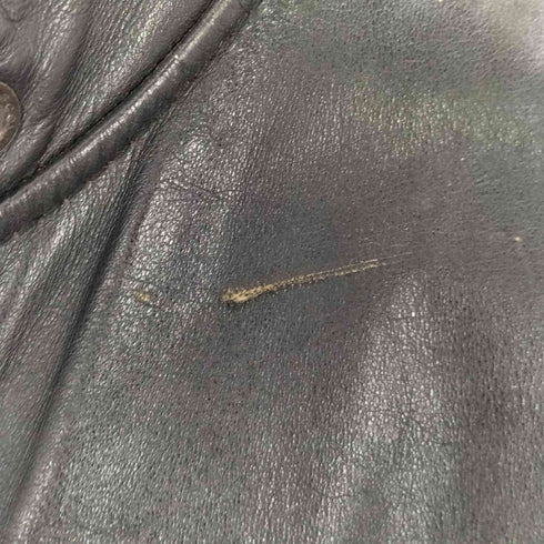 SCOVILL ZIP シングルライダースジャケット メンズ