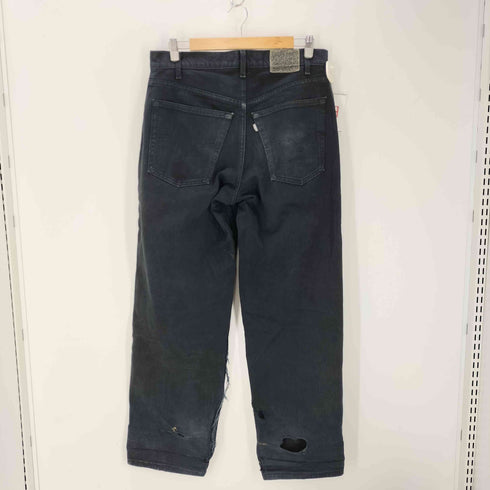 リーバイス Levis USA製シルバータブ BAGGY ワイドデニムパンツ メンズ 32 32