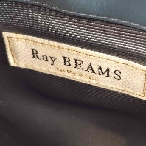 レイビームス Ray BEAMS パイソン柄 マルチカラー 生地切替 ショルダーバッグ レディース