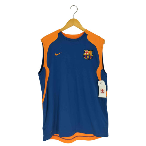ナイキ NIKE サッカーチームロゴ刺繍 ノースリーブカットソー メンズ import:L