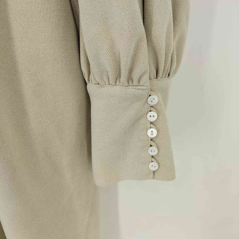 ローレン louren Vネック ボウタイ ドレス ワンピース レディース