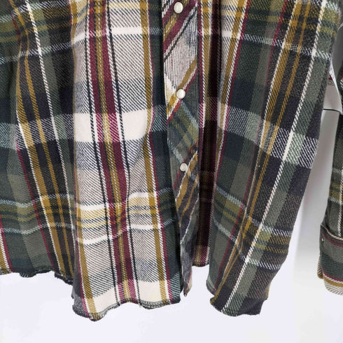 ラングラー Wrangler western shirts ウエスタンネルシャツ メンズ