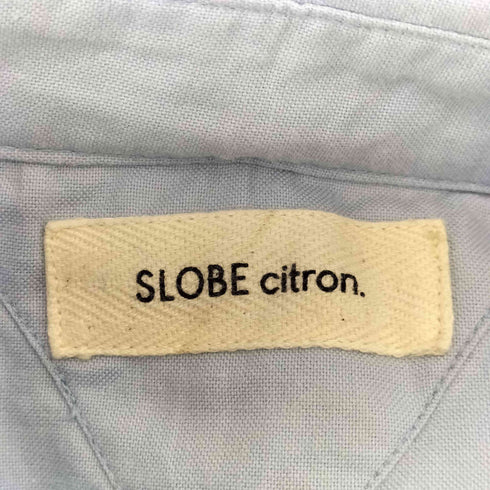 スローブシトロン SLOBE citron fairy tale 刺繍シャツ レディース FREE