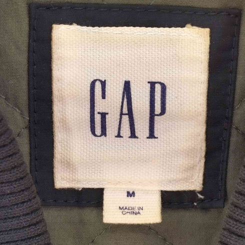 ギャップ Gap NEW VINTAGE BOMBER 裏地キルティング MA-1 ボンバージャケット フライト メンズ import:M