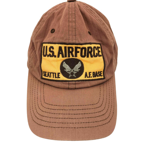 ユーエスエアーフォース U.S. AIR FORCE U.S. AIR FORCE 刺繍 ワッペン キャップ メンズ