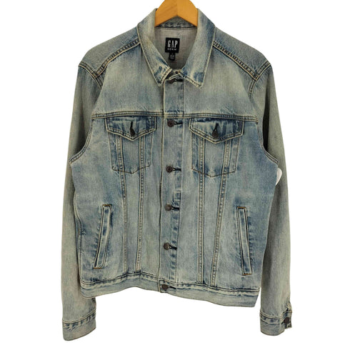 ギャップデニム GAP DENIM ICON DENIM JKT LIGHT WASH 4th型 4ポケット デニムジャケット メンズ import:M