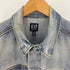 ギャップデニム GAP DENIM ICON DENIM JKT LIGHT WASH 4th型 4ポケット デニムジャケット メンズ import:M