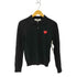 プレイコムデギャルソン PLAY COMME des GARCONS Patch Knit Polo Shirt レディース JPN:S
