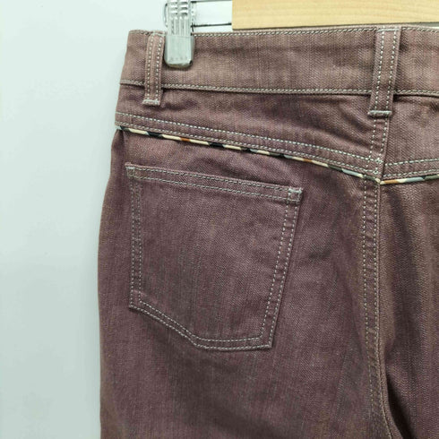 ダックス DAKS 刺繍 ストレートパンツ メンズ 76-101