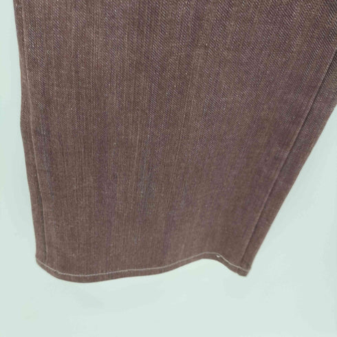 ダックス DAKS 刺繍 ストレートパンツ メンズ 76-101