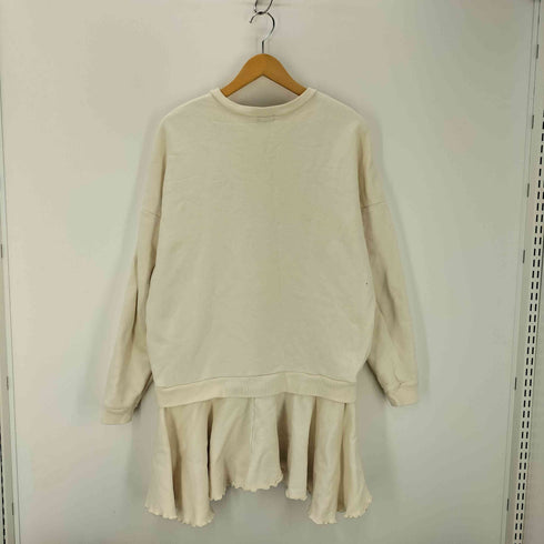 パメオポーズ Pameo Pose Vネック刺繍スウェットワンピース レディース FREE