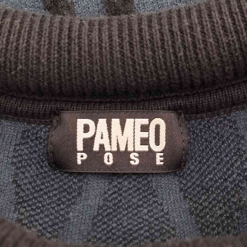 パメオポーズ Pameo Pose 総柄ニット レディース FREE