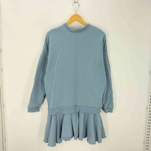 パメオポーズ Pameo Pose Vネック刺繍スウェットワンピース レディース FREE