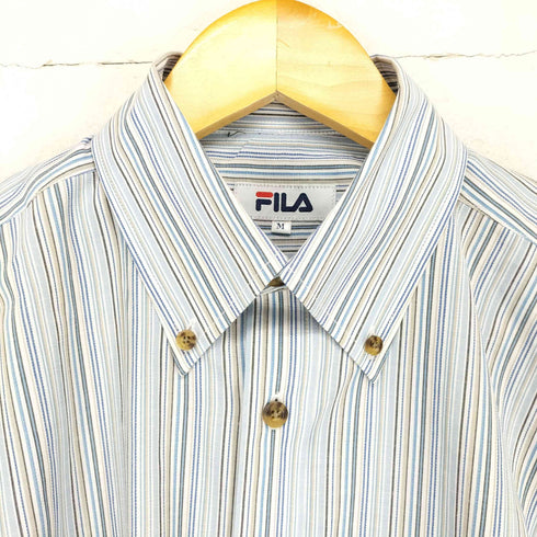 フィラ FILA ストライプシャツ メンズ JPN:M