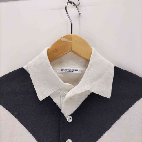 ビューティーアンドユースユナイテッドアローズ BEAUTY & YOUTH UNITED ARROWS Vラインポロニットプルオーバー レディース FREE
