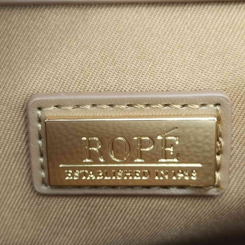 ロペ ROPE バーハンドル ミドルトート ハンドバッグ レディース