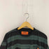 ユニバーサルオーバーオール UNIVERSAL OVERALL BORDER OVER TEE ボーダーオーバーサイズTシャツ メンズ JPN:L
