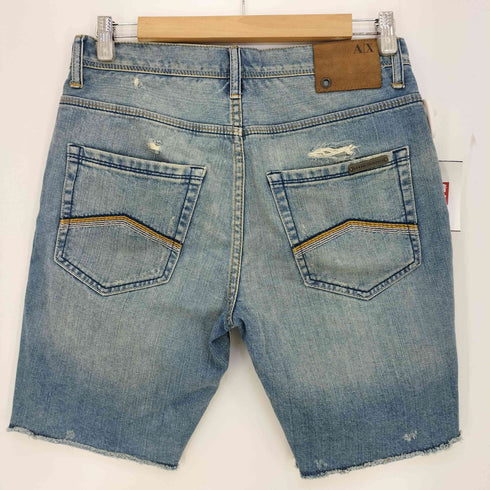 アルマーニエクスチェンジ ARMANI EXCHANGE ダメージ加工 デニム ハーフパンツ メンズ 28