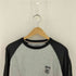 ステューシー Stussy AUTHENTIC GEAR 両面ロゴプリント 七分袖ラグランカットソー SSリンク メンズ import:M