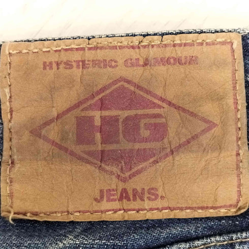 ヒステリックグラマー HYSTERIC GLAMOUR スタッズ ブーツカット デニムパンツ メンズ 28