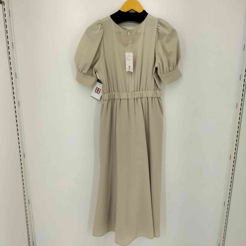 ナチュラルビューティーベーシック NATURAL BEAUTY BASIC タックスリーブマーメイドワンピース レディース JPN:M