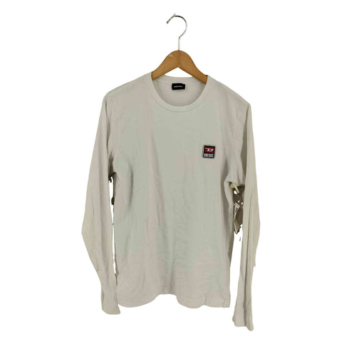 ディーゼル DIESEL T-DIEGO-DIV-LS-0PATI フロントロゴL/S Tシャツ メンズ import:L