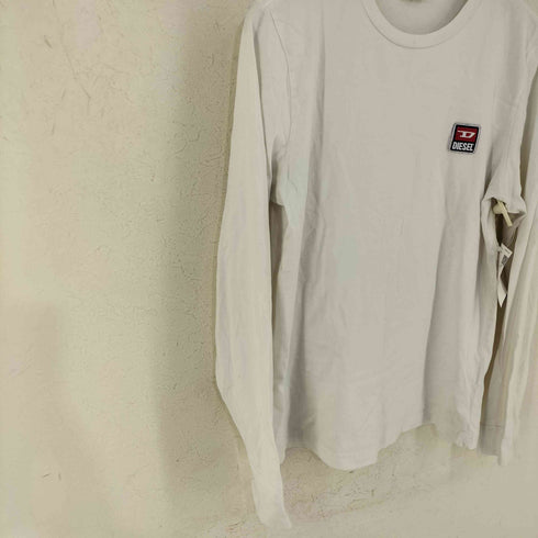 ディーゼル DIESEL T-DIEGO-DIV-LS-0PATI フロントロゴL/S Tシャツ メンズ import:L