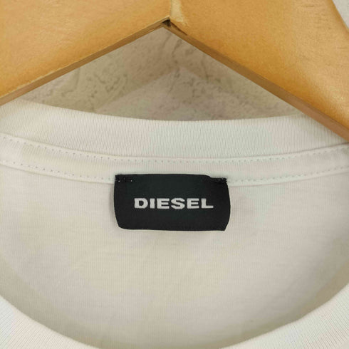 ディーゼル DIESEL T-DIEGO-DIV-LS-0PATI フロントロゴL/S Tシャツ メンズ import:L