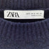 ザラ ZARA BASIC PLAIN KNIT SWEATER レディース import:S