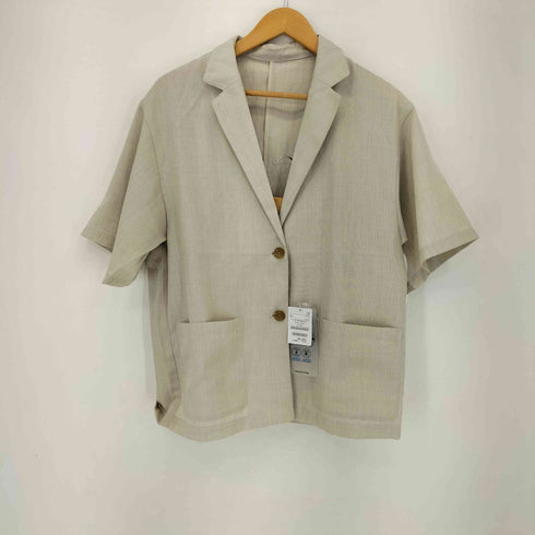 フリークスストア FREAKS STORE リネンライクショートスリーブジャケットセットアップ レディース JPN:S
