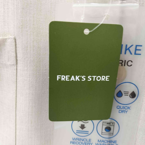 フリークスストア FREAKS STORE リネンライクショートスリーブジャケットセットアップ レディース JPN:S