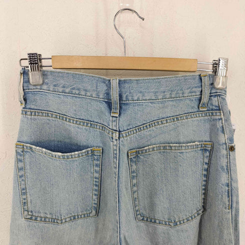 アズールバイマウジー AZUL by moussy ハイウエストワイドデニム レディース 26