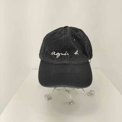 アニエスベー agnes b. PARIS CASQUETTE ロゴキャップ レディース TU