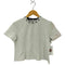 カルバンクラインジーンズ Calvin Klein Jeans ネックロゴ クロップド半袖Tシャツ レディース XS