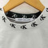 カルバンクラインジーンズ Calvin Klein Jeans ネックロゴ クロップド半袖Tシャツ レディース XS