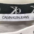 カルバンクラインジーンズ Calvin Klein Jeans ネックロゴ クロップド半袖Tシャツ レディース XS