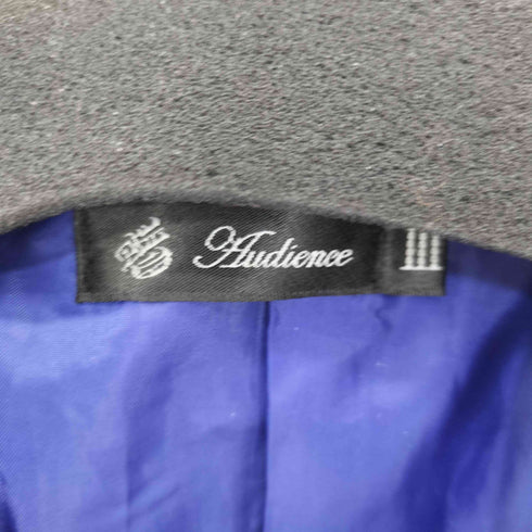 オーディエンス Audience ライトウールメルトンロングチェスターコート メンズ JPN:3