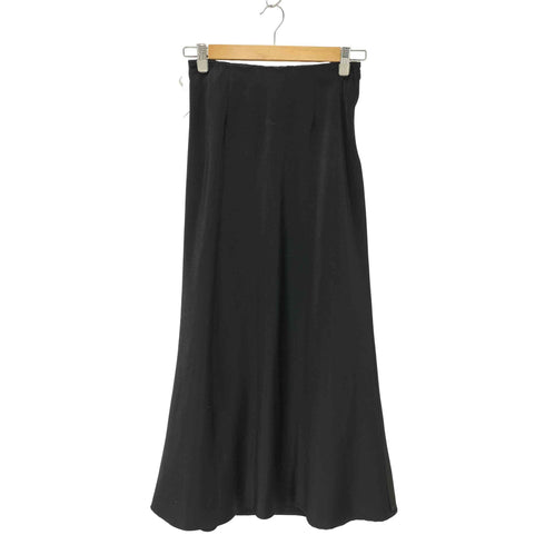 ナチュラルビューティーベーシック NATURAL BEAUTY BASIC シンプルサテンナロースカート レディース JPN:S
