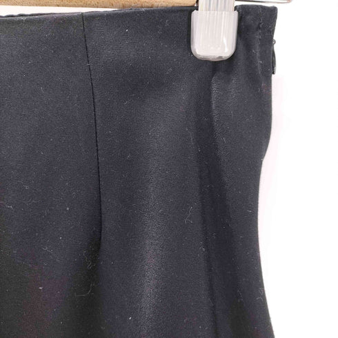 ナチュラルビューティーベーシック NATURAL BEAUTY BASIC シンプルサテンナロースカート レディース JPN:S