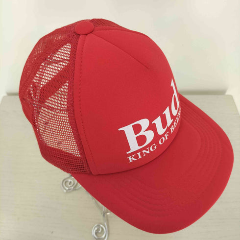 バドワイザー Budweiser Bud KING OF BEERS プリント 5パネル メッシュキャップ メンズ 56-60cm