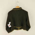 angelo ステッチデザイン カーディガン レディース import:M