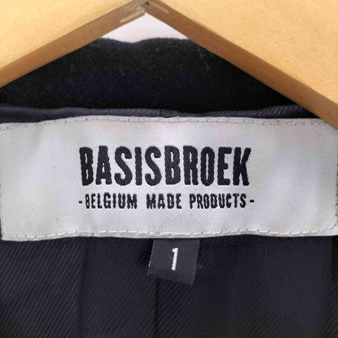 バージズブルック BASISBROEK ウール ダブル チェスターコート メンズ 1