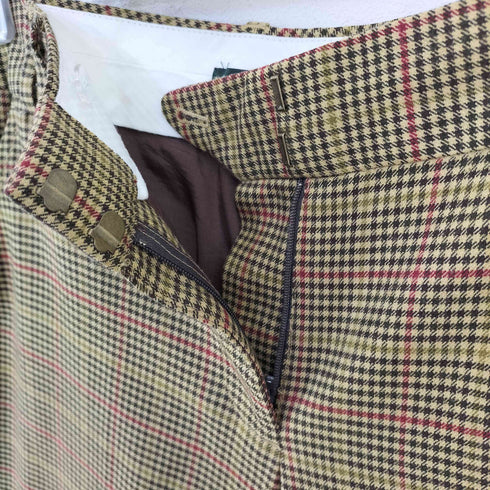 ジェイクルー J.CREW city fit グレンチェック ノータックスラックス メンズ 4