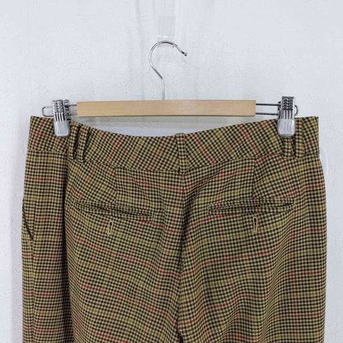 ジェイクルー J.CREW city fit グレンチェック ノータックスラックス メンズ 4