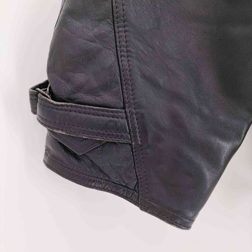 オーバーサイズレザージャケット メンズ