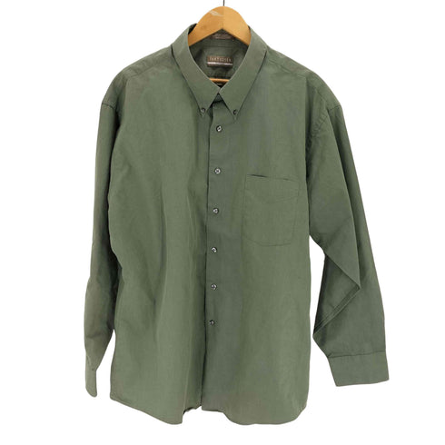 ヴァンヒューゼン VAN HEUSEN 00S ラウンド シャツ メンズ 18 1/2