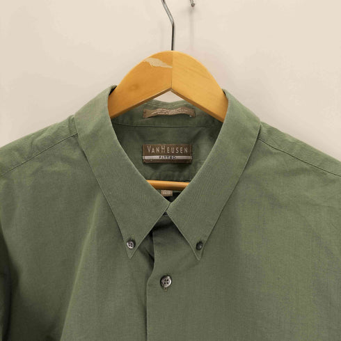 ヴァンヒューゼン VAN HEUSEN 00S ラウンド シャツ メンズ 18 1/2