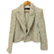 ザラ ZARA 金釦ダブルブレストテーラードジャケット レディース import:L