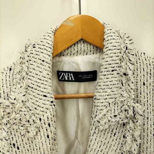 ザラ ZARA 金釦ダブルブレストテーラードジャケット レディース import:L
