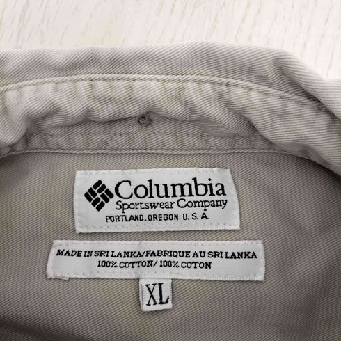 コロンビア Columbia 90-00S タグ ボタンダウンワークシャツ メンズ JPN:XL